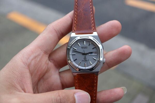 SEIKO セイコー QUARTZ クォーツSilver Wave Z シルバーウェーブ Z A7123-8060 ビンテージ メンズ腕時計