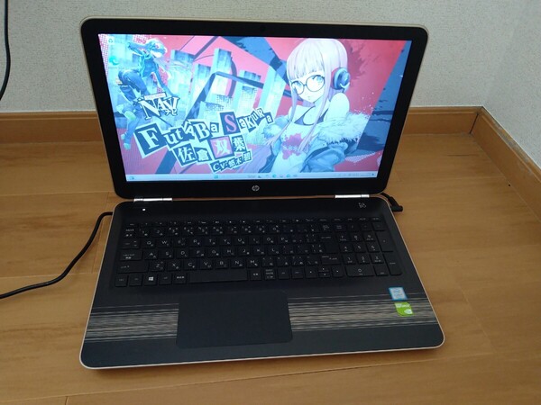 HPゲーミングノートpc Nvidia940MX Core i7 SSD256GB