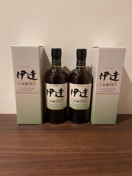 NIKKA ニッカ ウイスキー 伊達 宮城県 限定 2本セット 宮城峡 余市 山崎 白州 響 700ml