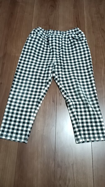 ベルメゾン GITA チェック柄 ズボン 子供服 キッズ 洗い替え 長ズボン お出かけ 120センチ