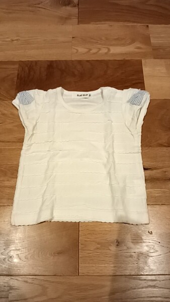 Tシャツ SLAP SLIP 80センチ 半袖Tシャツ リボン ベビー 赤ちゃん お出かけ 洗い替え かわいい 女の子