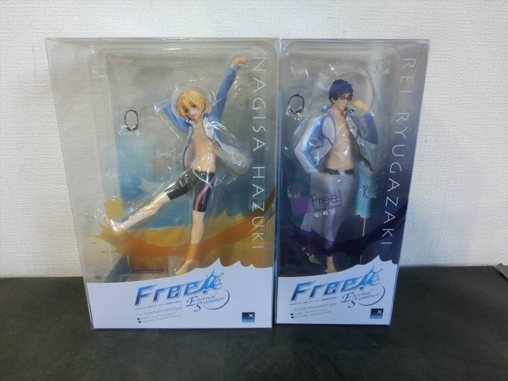 Free!-Eternal Summer- 竜ヶ崎 怜&葉月 渚 未開封品 Yahoo!オークション -「free! eternal summer」(フィギュア) の