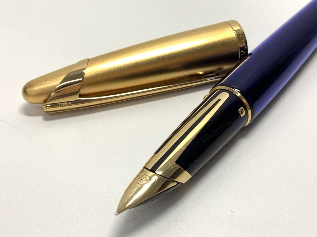 【希少・中古・美品】ウォーターマン エドソン サファイア　ボールペン 詳細ページ | 万年筆 ボールペンなど高級筆記具の販売・買取