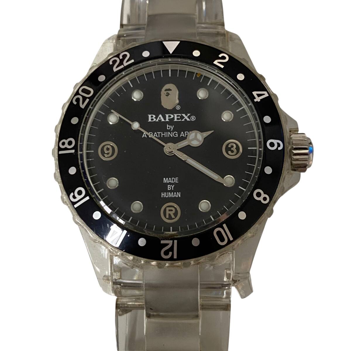 【最終価格】 BAPEX ミルガウス A BATHING APE A BATHING APE 希少 BAPEX TYPE15 サルマリーナ ミルガウス 自動