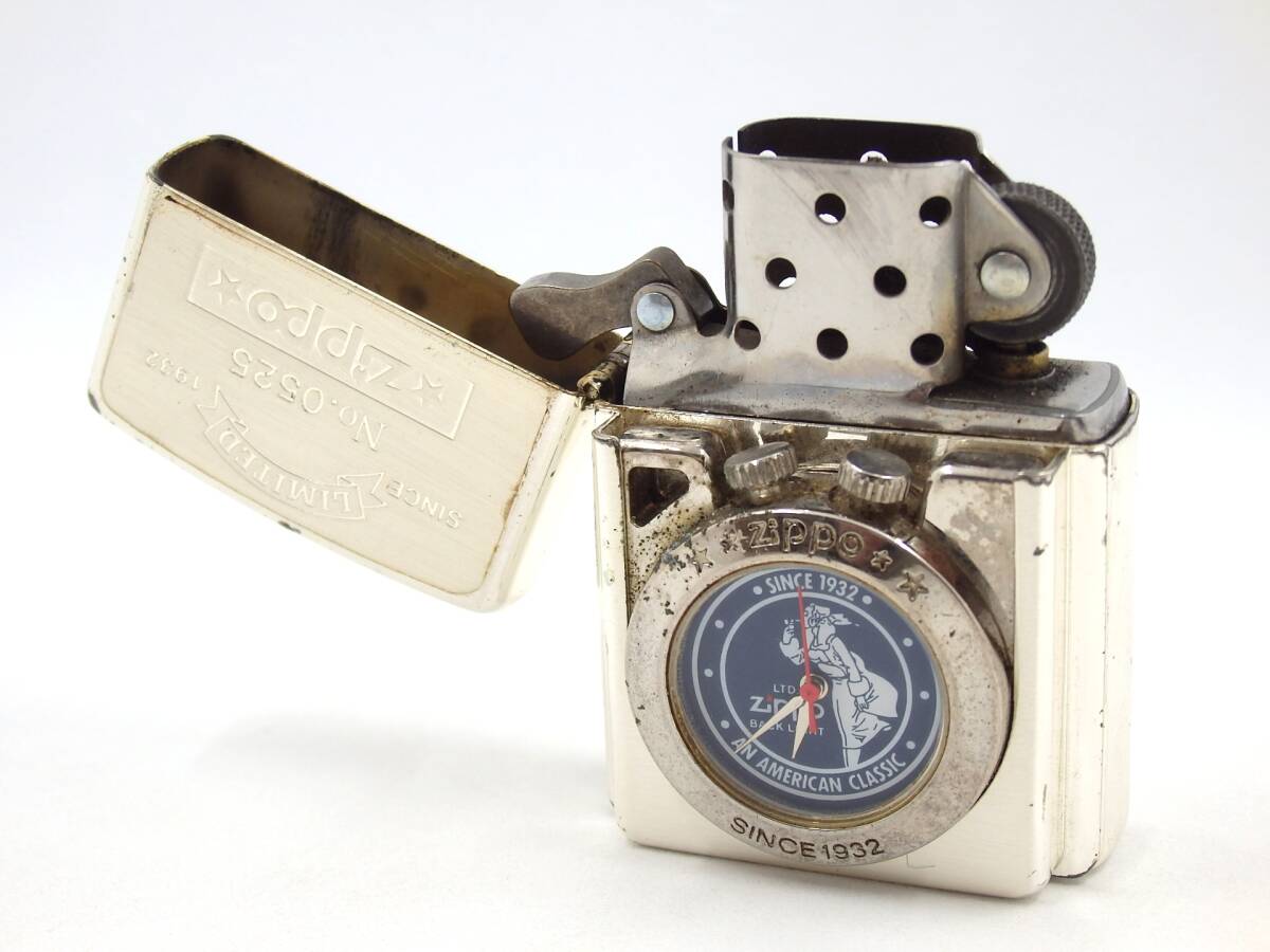 ☆中古☆Zippo TIME LIGHT ジッポー タイムライト ライター