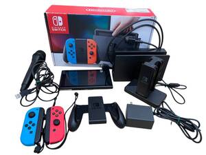 【動作未確認】任天堂 Nintendo Switch スイッチ 本体 セット ネオンブルー/ネオンレッド STG3296