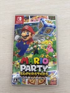 【中古品】再生未確認品 マリオパーティ スーパースターズ Nintendo Switchソフト ゲーム YKT1176Y