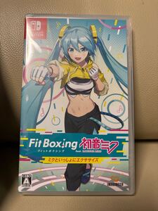 Nintendo Switch Fit Boxing 初音ミク ミクといっしょにエクササイズ