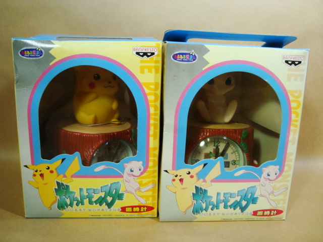 ポケモン - 【新品 未使用 】初期 ピカチュウ 置き時計 レア ビンテージ 希少品 ポケモン - 【新品 未使用 】初期 ピカチュウ 置き時計 レア