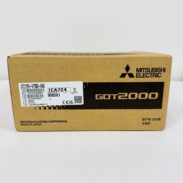 新品未使用 三菱電機 タッチパネル GT2705-VTBD-040 表示器 2023年9月製造品 GOT2000シリーズ