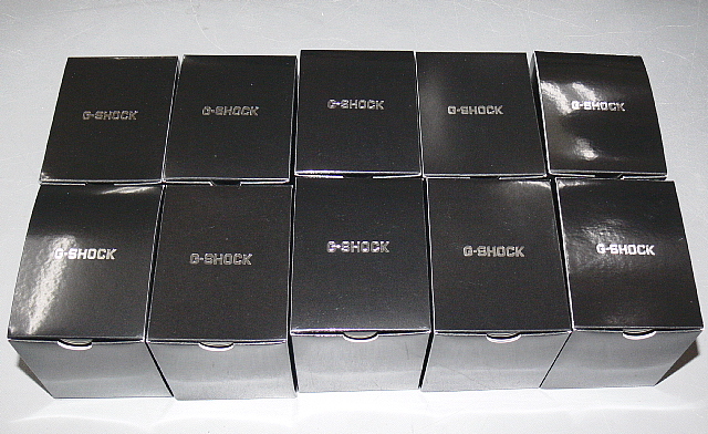 開封のみ】G-SHOCK 空箱 ジーショック ギフトBox 振り分け