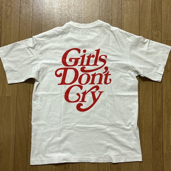 ★size XL★ HUMAN MADE × Girls Don't Cry Tee verdy nigo white red ヒューマンメイド ガールズドントクライ ガルドン Tシャツ 赤白