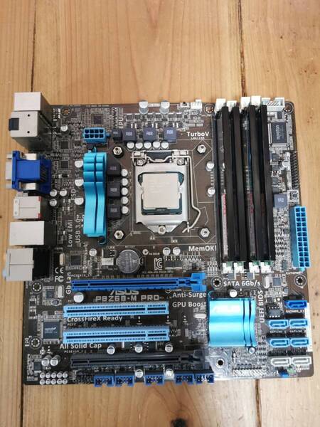 ASUS P8Z68-M PRO i7 3770 メモリ 32GB