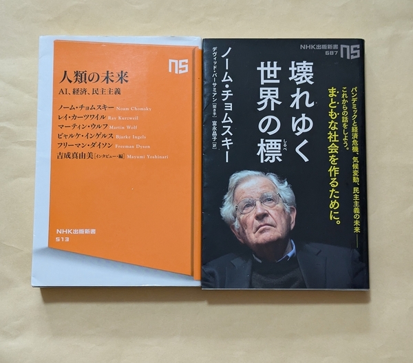 【即決・送料込】人類の未来 + 壊れゆく世界の標 新書2冊セット