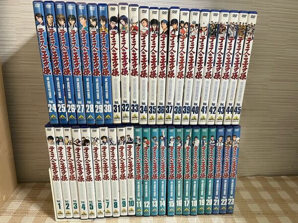 テニスの王子様 全45巻セット DVD セル版 即決 送料無料