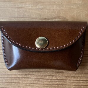 MGコインケース【送料無料】手縫い・レーデルオガワコードバン・カラーオーダー可(メール受付)solorileather.blog.jp