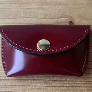 MGコインケース【送料無料】手縫い・レーデルオガワコードバン・カラーオーダー可(メール受付)solorileather.blog.jp