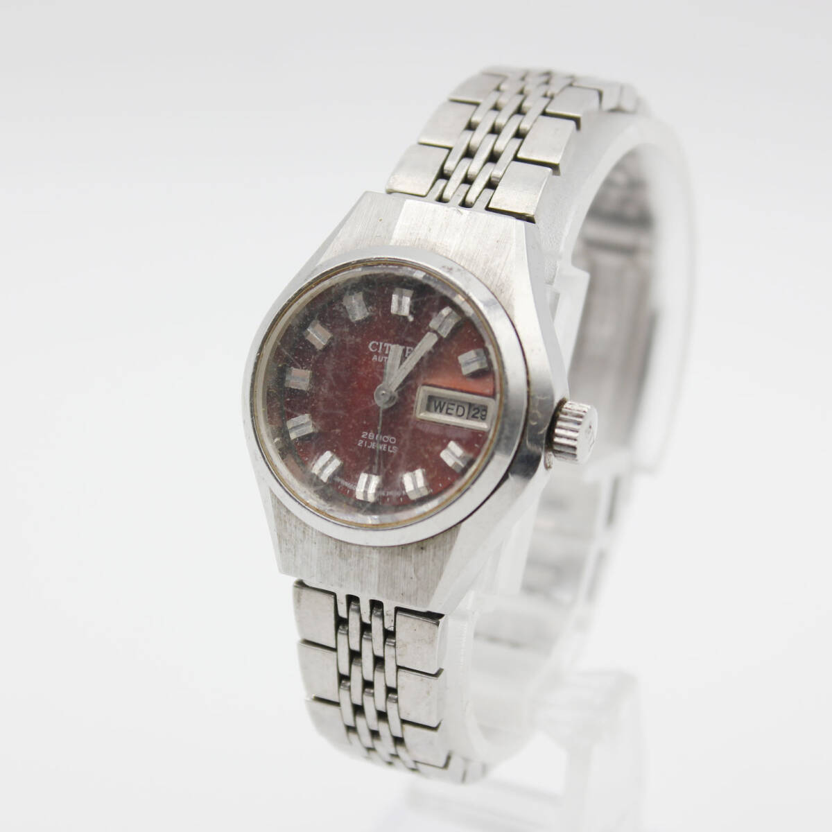 CITIZEN シチズン 自動巻き カットガラス ビンテージ メンズ腕時計 2025年最新】Yahoo!オークション -シチズン カットガラスの中古