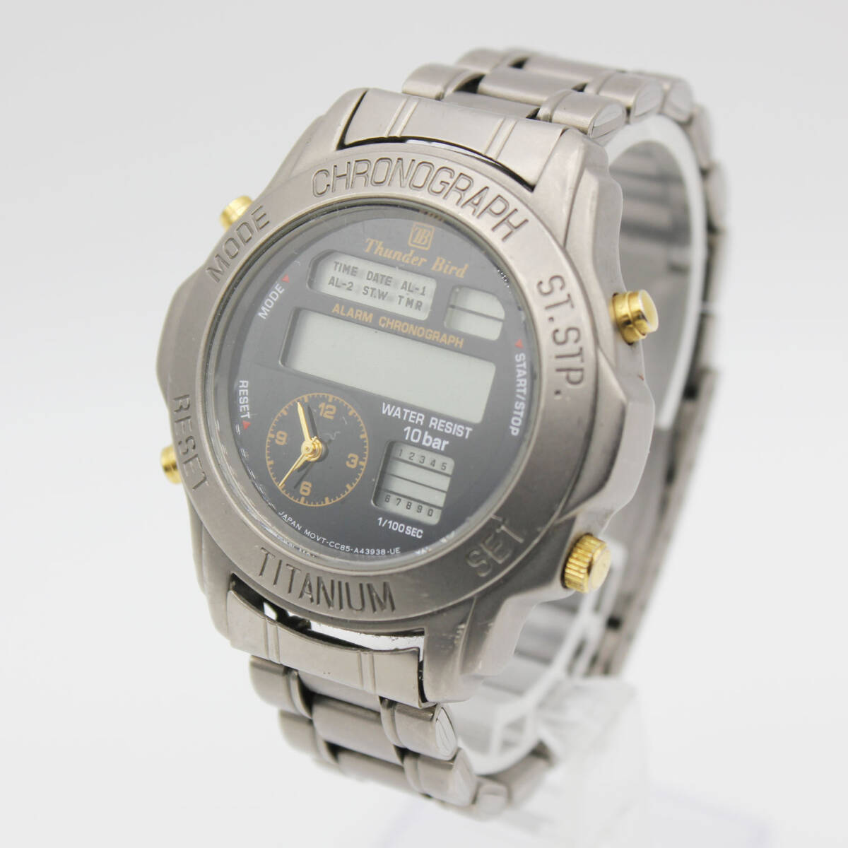 CITIZEN thunder Bird TITANIUM 腕時計 Yahoo!オークション -「citizen thunderbird」(ブランド腕時計