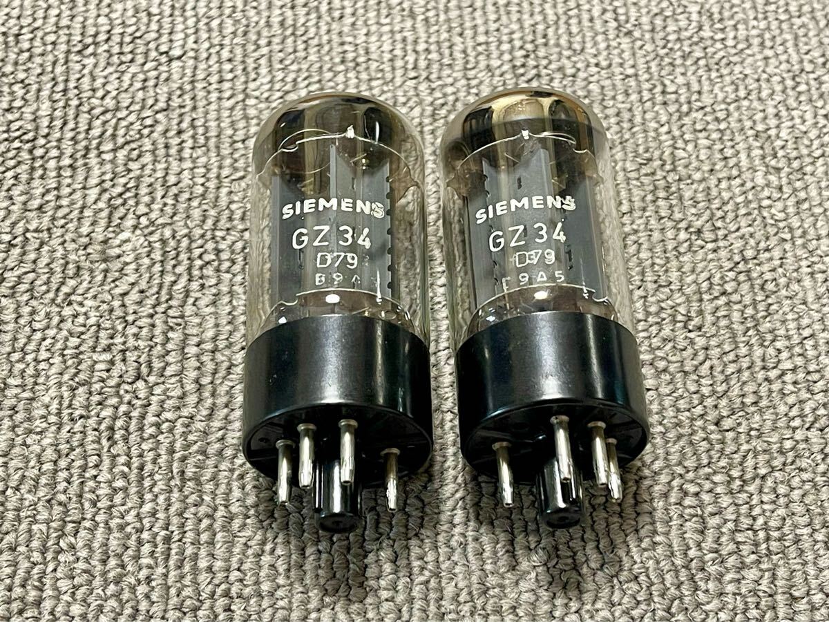 松*一様 Siemens GZ34 真空管 オリジナルボックス付き Yahoo!オークション -「siemens gz34」の落札相場・落札価格