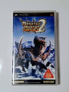 モンスターハンターポータブル2nd MONSTER HUNTER PORTABLE 2nd PSPソフト 中古 起動確認済み