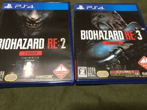 バイオハザードre2 re3 ZバージョンPS4 Z