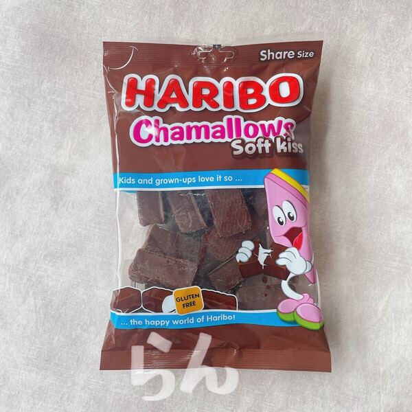 HARIBO【日本未販売】chamallows soft kiss 200g チョコマシュマロ ハリボー ちょこがけ マシュマロ