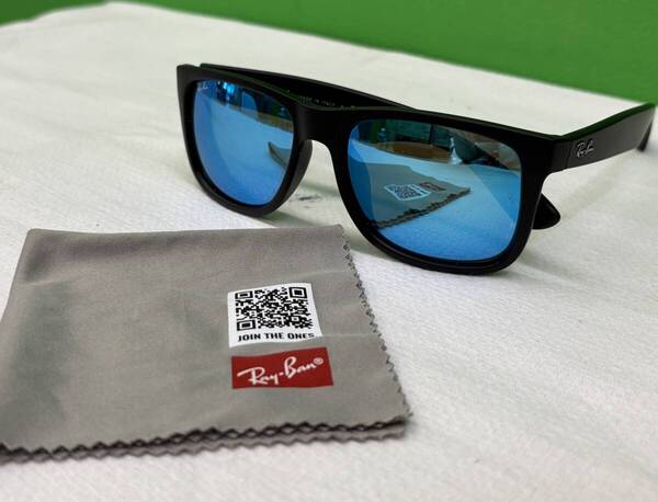 T★ 【送料無料】 【度入り】 RAY-BAN レイバン JUSTIN ジャスティン RB4165-F 622/55 54□17 140 サングラス