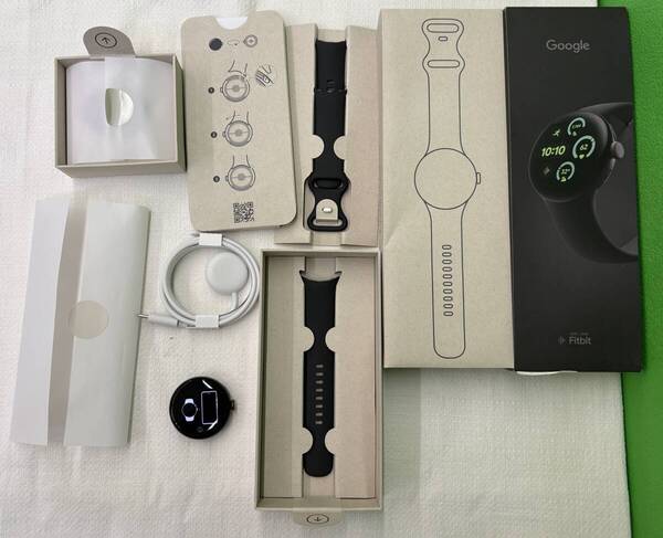 T★ 【送料無料】 良品 Google Pixel Watch 3 41mm 4G LTE Matte Black ブラック GBDU9 グーグル ピクセルウォッチ3