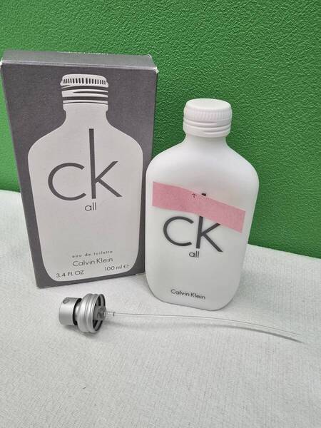 T★ カルバンクライン シーケーオール オードトワレ 100ml 香水 フレグランス パフューム cK all EDT 箱付き 残量約80%