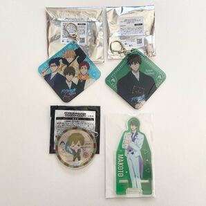 Free! 橘 真琴 アクリルスタンド やわらかキーホルダー ふにふにストラップ セット スマホ ナンジャタウン カラオケの鉄人 アドアーズ