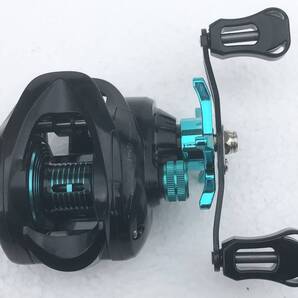 ベイトリールFIREFLYRAINBOW200☆送料無料☆新品未使用☆ブラックスカイブルーメタ☆ギア比7.2:1☆ベアリング12☆230g☆マグネットブレーキ