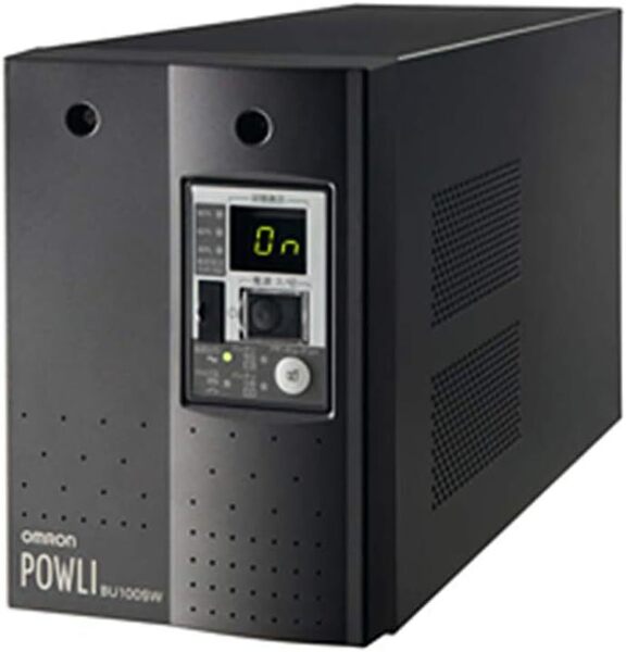 新品バッテリー搭載 オムロン ソーシアルソリューションズ BU50SW UPS 無停電電源装置(常時インバータ給電)500VA / 350W 1年保証つき