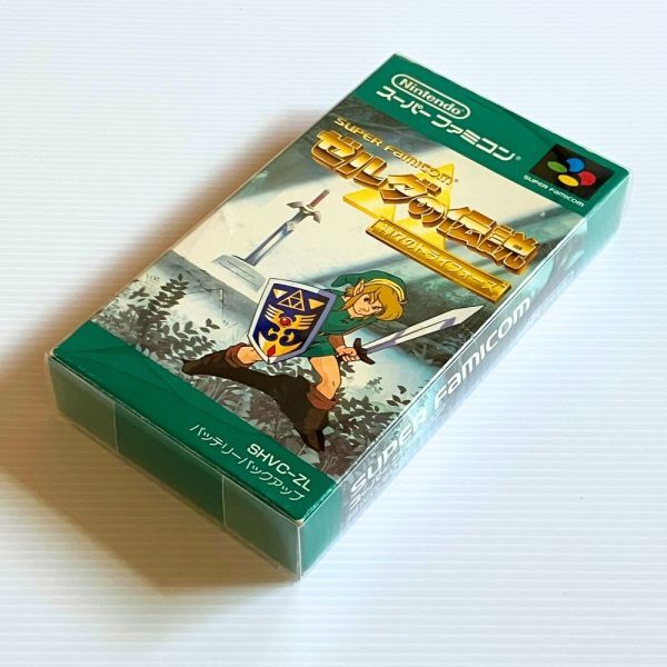 送料無料 SFC スーパーファミコン ゼルダの伝説 神々のトライ