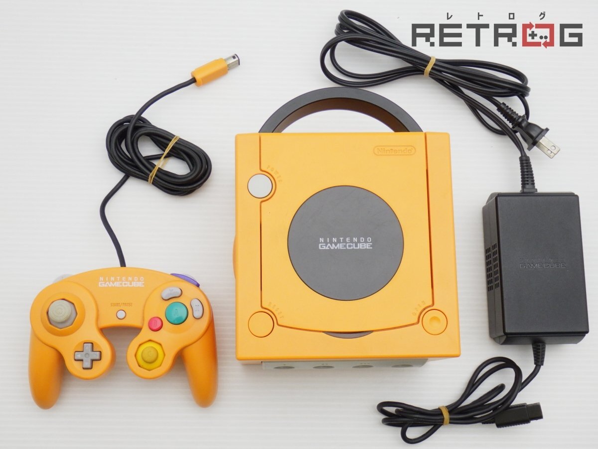 ゲームキューブ GC コントローラー オレンジ バイオレットクリア