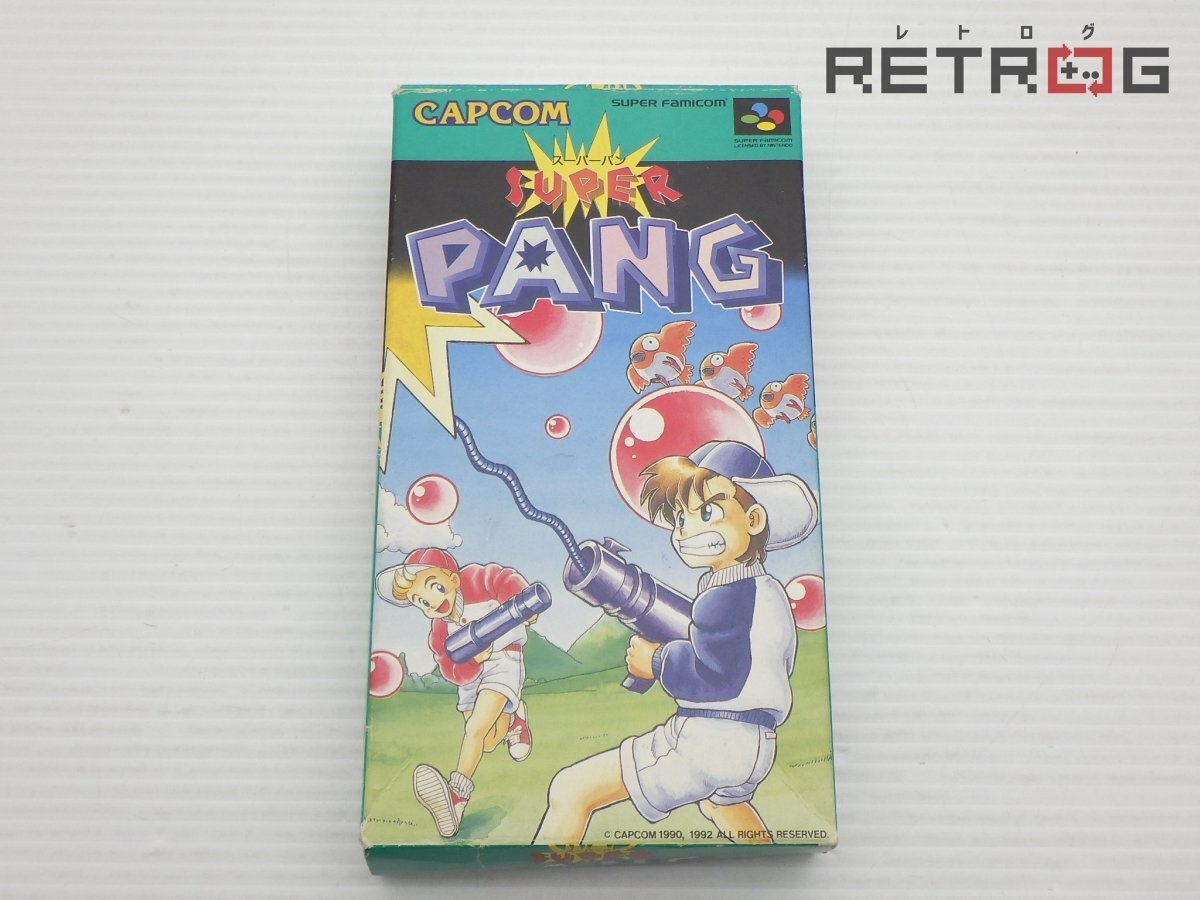 スーパーファミコン　スーパーパン スーパーパン｜スーパーファミコン (SFC)｜カプコン｜レトロ