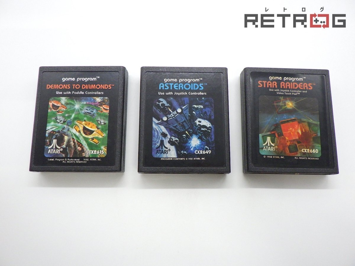 ATARI 2600 VCS ゲームソフト カセット２０点 セット 動作品 ATARI 2600 VCS ゲームソフト カセット20点 セット 動作品