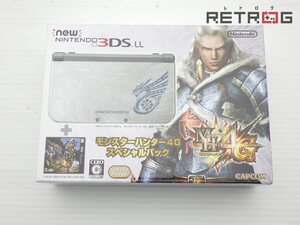 【箱付き】【動作品】Newニンテンドー3DS LL本体 モンスターハンター4G スペシャルパック(RED-S-VBCA/RED-001) ニンテンドー3DS