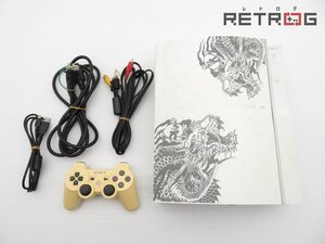 【動作品】PlayStation3 80GB 龍が如く3昇り龍パック セラミックホワイトオリジナルロゴ(旧型PS3本体同梱版) PS3