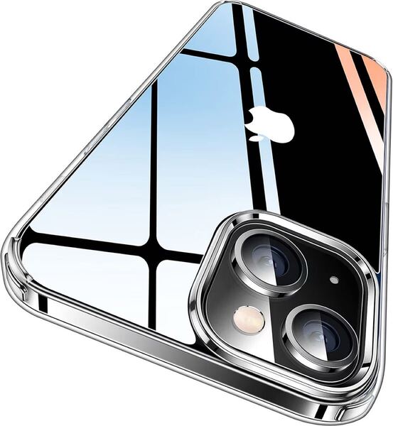 e-817 【極々透明感・2025年革新耐黄変技術】CASEKOO iPhone14 / 13 用 ケース クリア 耐衝撃 米軍MIL規格 耐久性 カバー