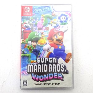 ★未開封★Nintendo Switchソフト スーパーマリオブラザーズ ワンダー (ニンテンドー/スイッチソフト/任天堂) ★【GM646】