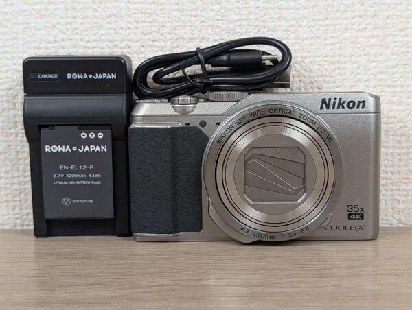 良品 Nikon COOLPIX A900 シルバー コンパクトデジタルカメラ デジカメ コンデジ