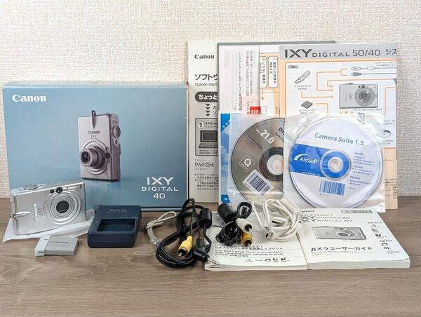 外観美品 Canon IXY DIGITAL 40 コンパクトデジタルカメラ デジタルカメラ デジカメ