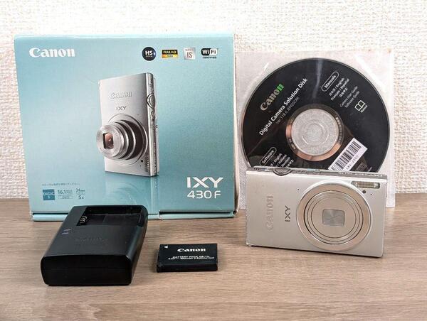 Canon キャノン IXY 430F シルバー コンパクトデジタルカメラ デジタルカメラ デジカメ