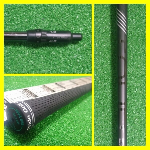 G430 G425 G410 G440 TOUR2.0 BLACK 65X 1W ツアー ブラック PING 純正カスタムシャフト ドライバー MAX PLUS SFT LST 10K ヘッド装着可能