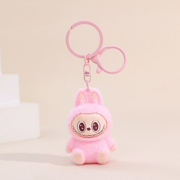 LABUBU ラブブ キーホルダー ピンク