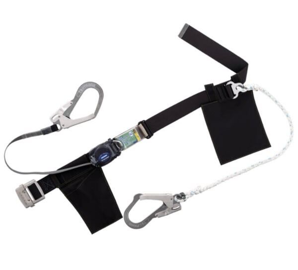 【送料無料】藤井電工 胴ベルト型 ハーネス 2丁掛け ツロヨン 墜落制止用器具