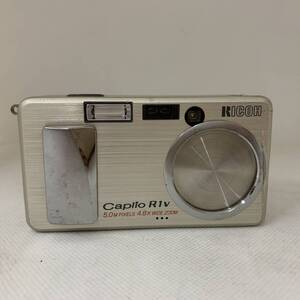 【ジャンク品】デジタルカメラ Ricoh Caplio R1v シルバー ※2400010528774