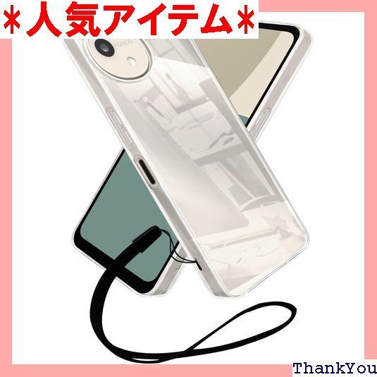 シズカウィル AQUOS wish4 クリアケース SH-52E ケース カバー クリア ケース 1個入り 371
