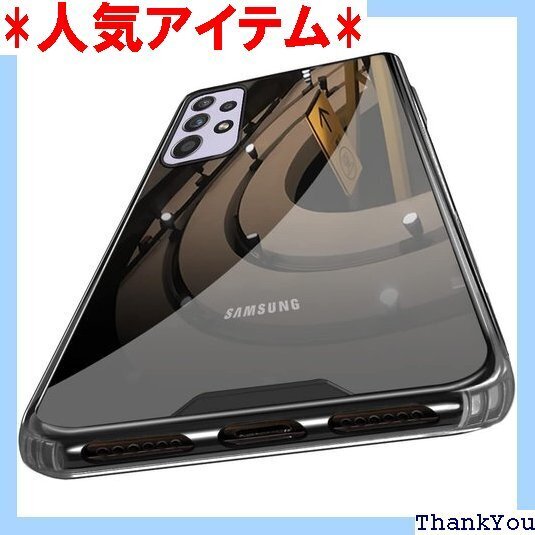 Galaxy A53 5G ケースクリア 耐衝撃 薄型 変防止 滑り防止 携帯カバー 黒0104-As53-02 290
